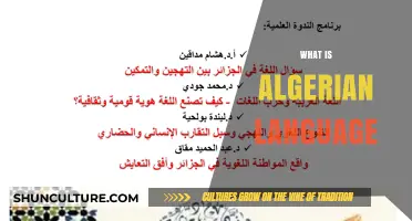 Exploring the Richness of Algerian Language: Arabic, Berber, and Beyond