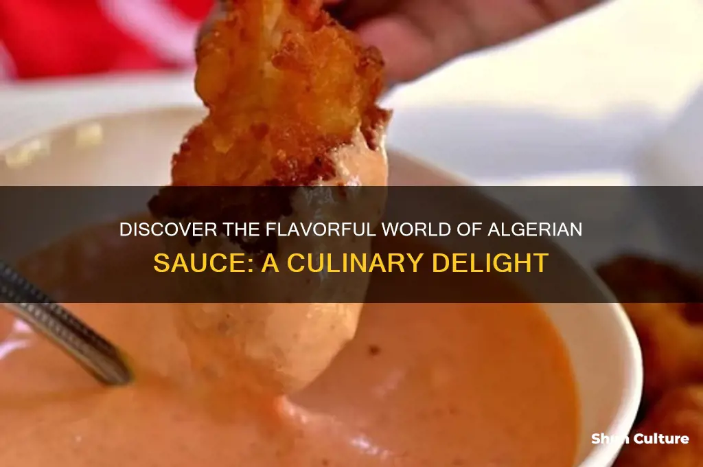what is algerian sauce