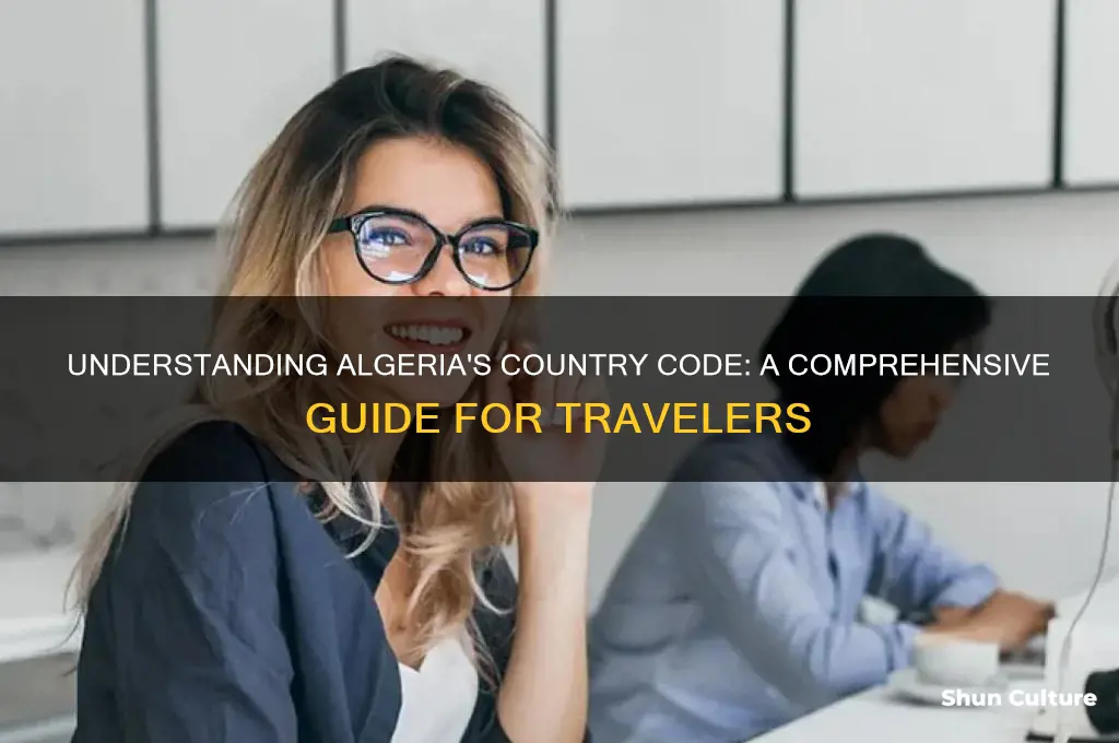 what is algerias country cod
