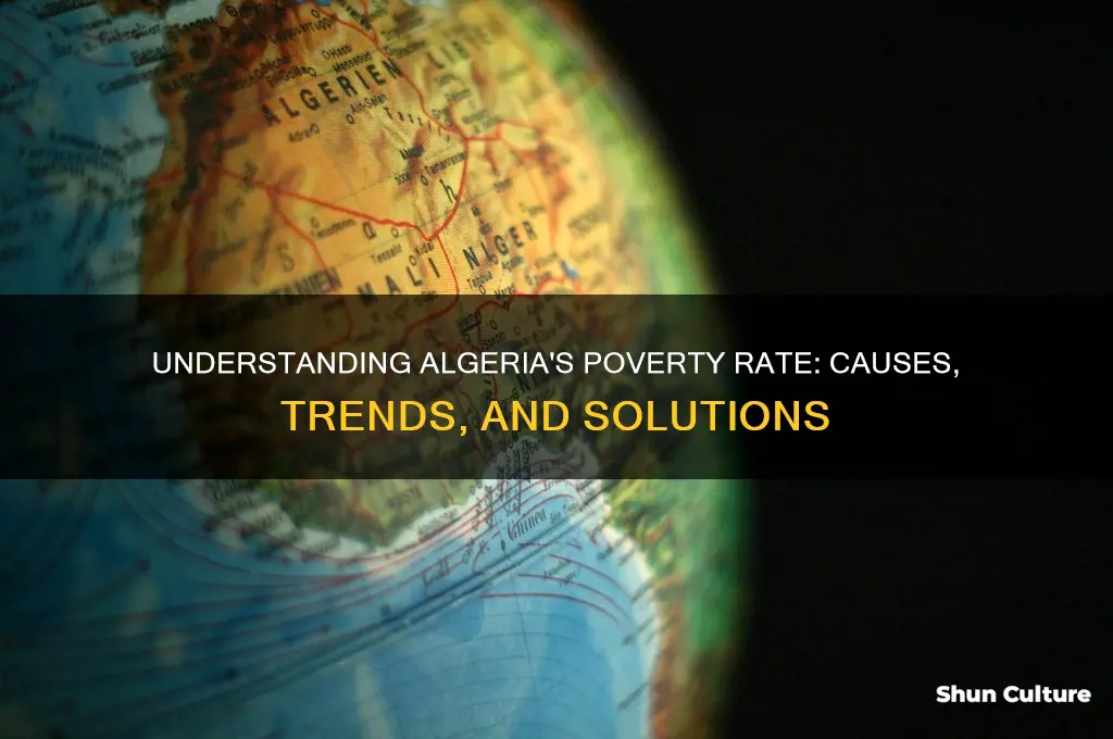 what is algerias poverty ratee
