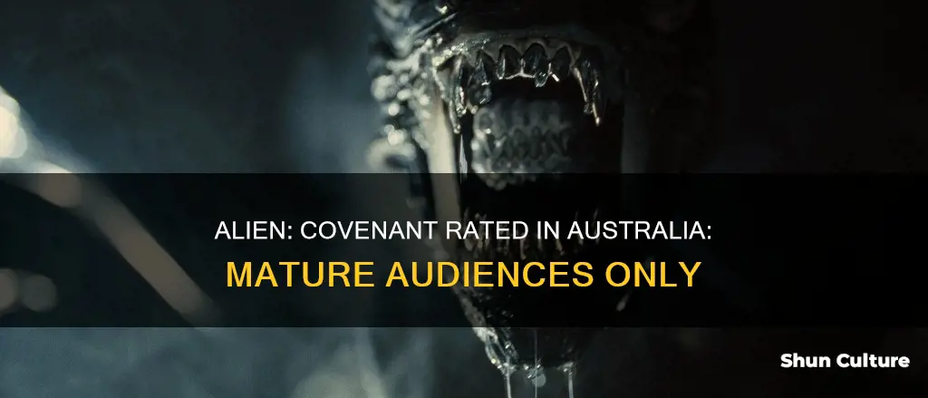what is alien covenant rated in australia