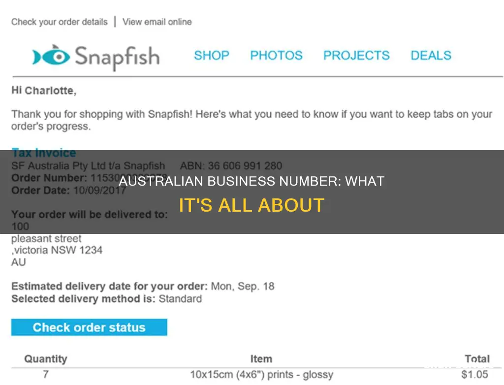what is an abn number australia