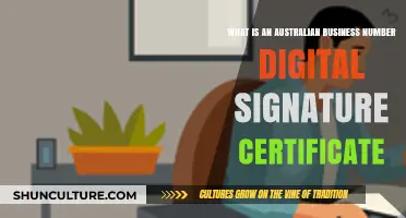 AUS Business Number: Digital Signature Certificate Explained