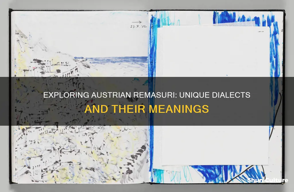 what is an austrian remasuri in dialect