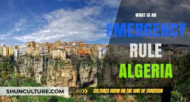 Understanding Algeria's Emergency Rule: Definition, Impact, and Legal Framework