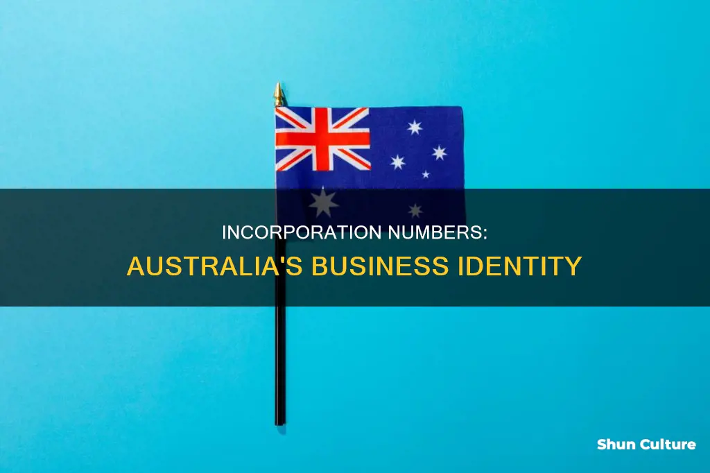 what is an incorporation number in australia