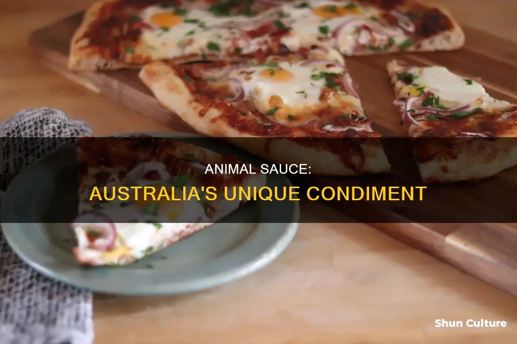 what is animal sauce in australia
