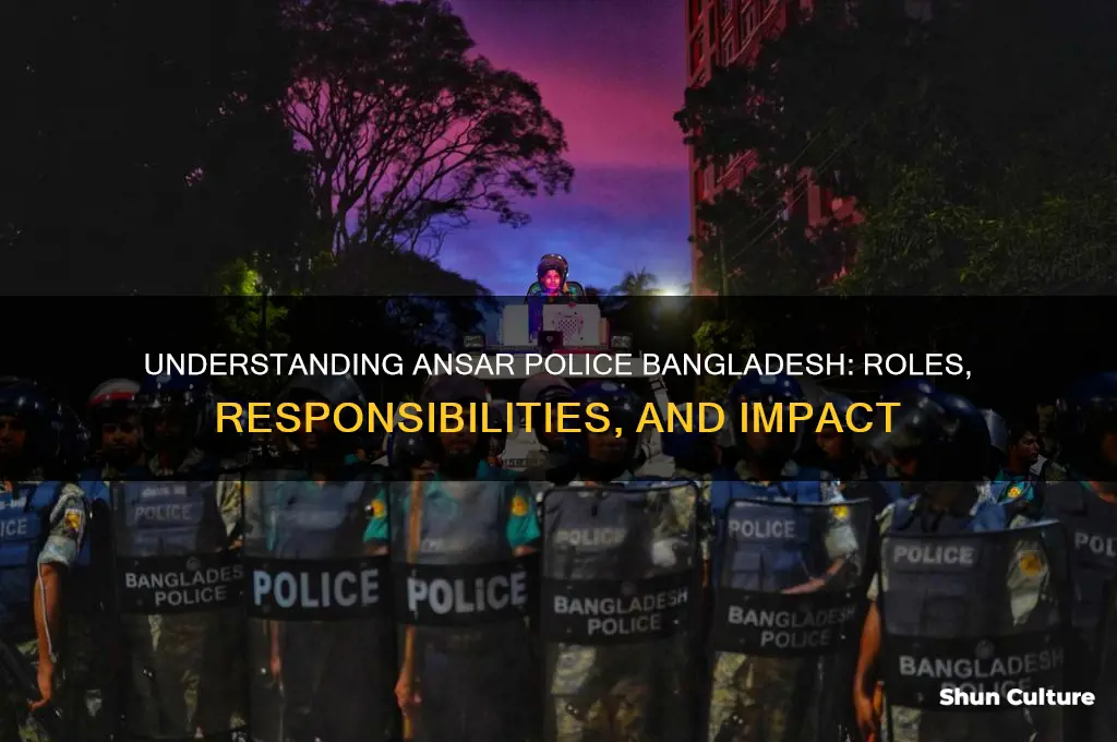 what is ansar police bangladesh