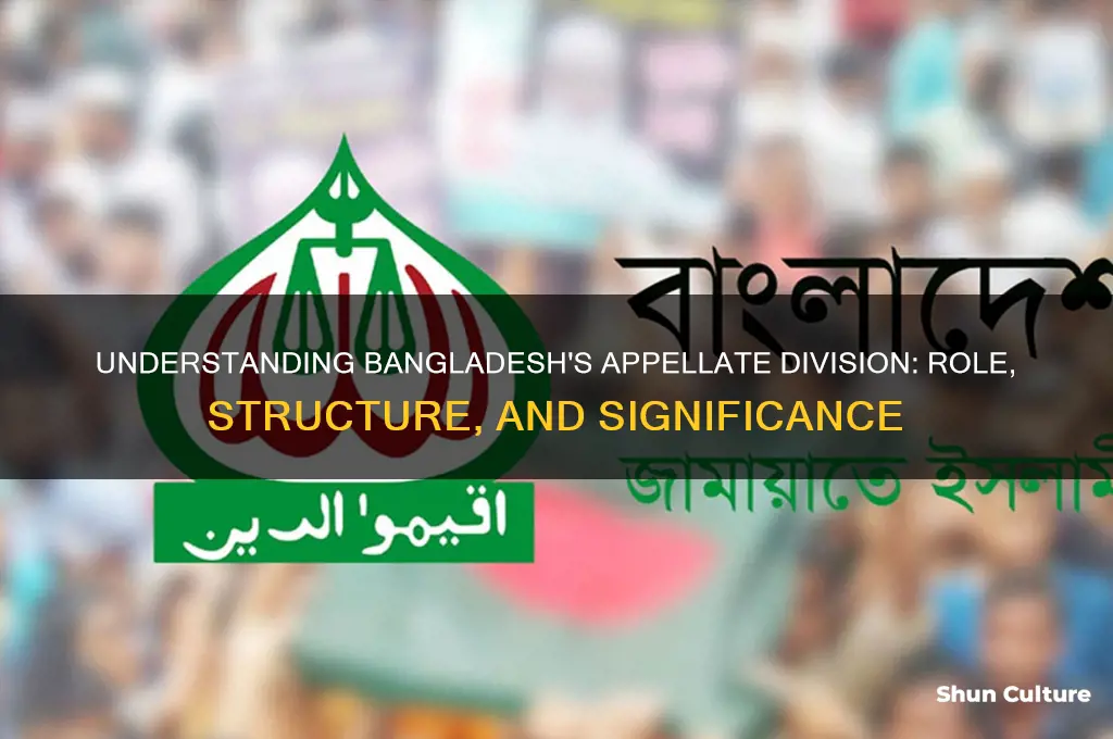 what is appellate division in bangladesh