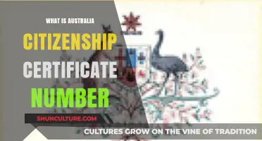 Australian Citizenship Certificate Number: What's the Significance?