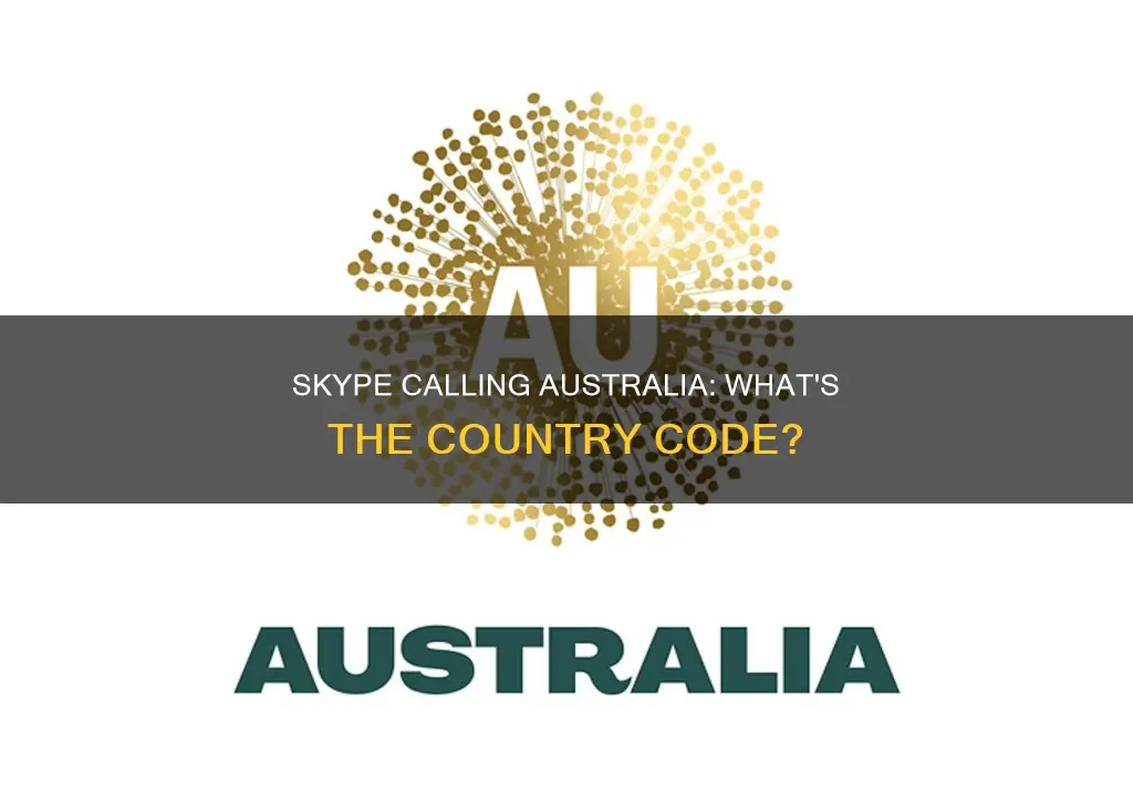 what is australia country code for skype