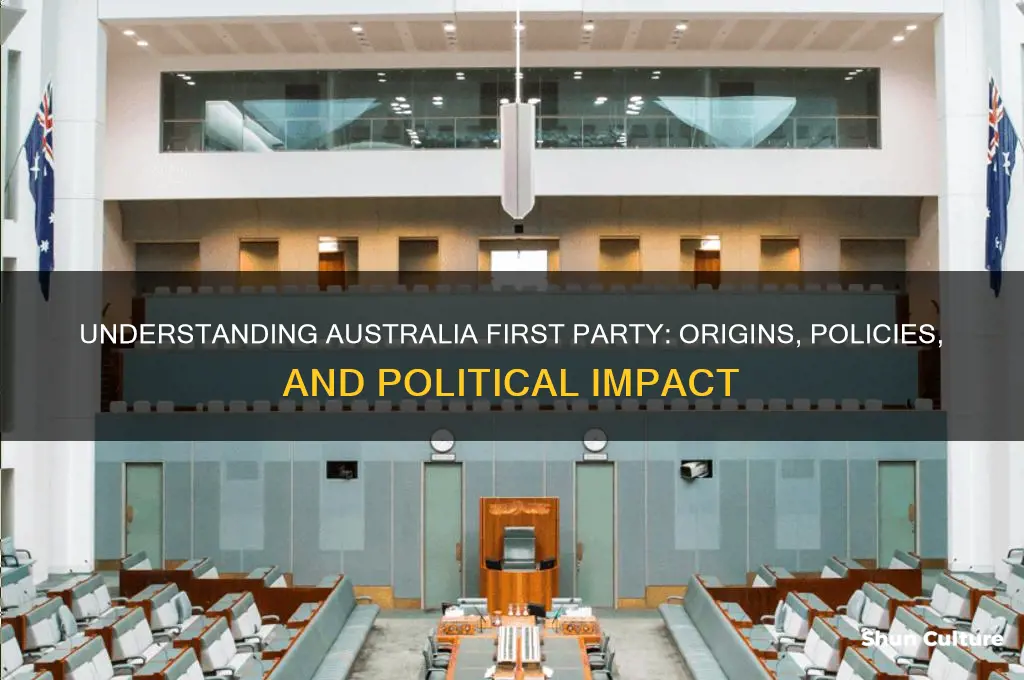 what is australia first party