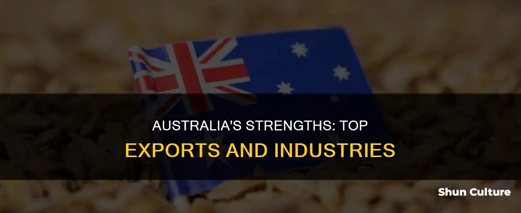 what is australia good at producing