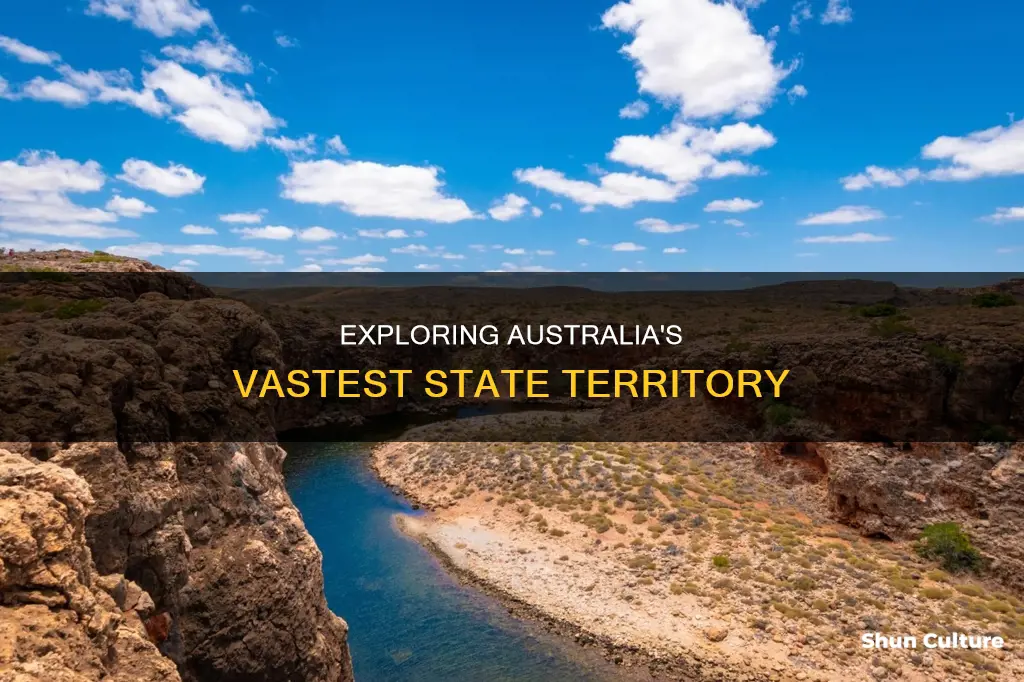 what is australia largest state in terms of area