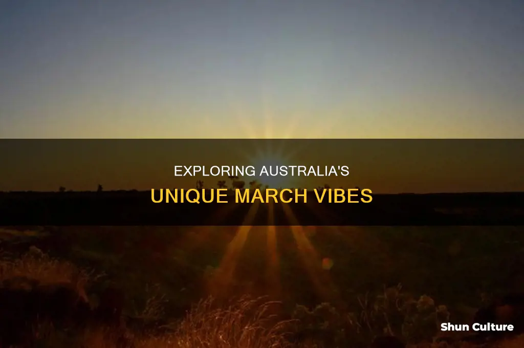 what is australia like in march
