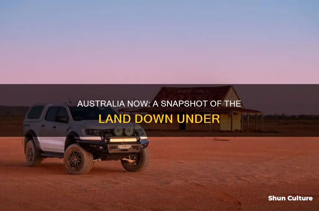 what is australia like right now