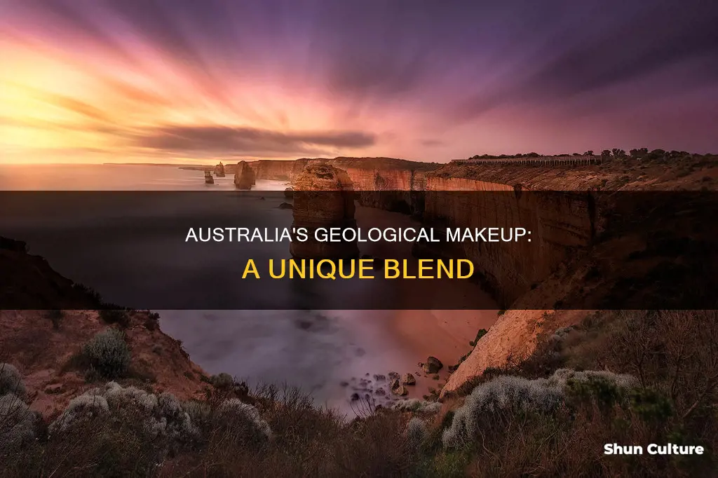 what is australia made out of