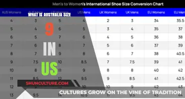 US-Australia Shoe Size Conversion: What's the US Equivalent?