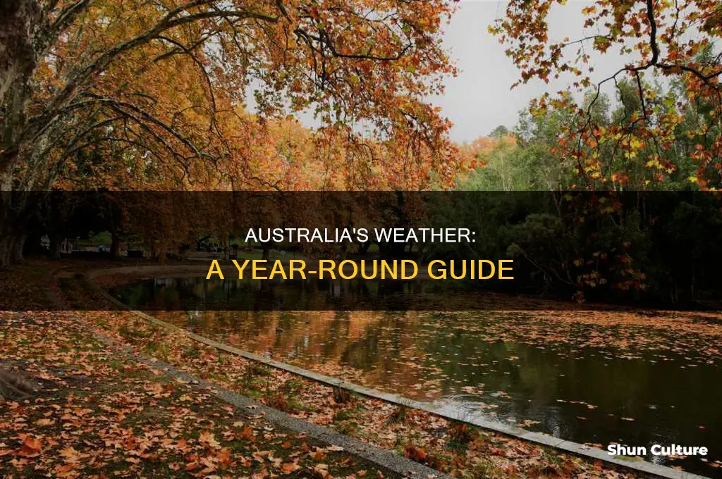 what is australia weather like year round