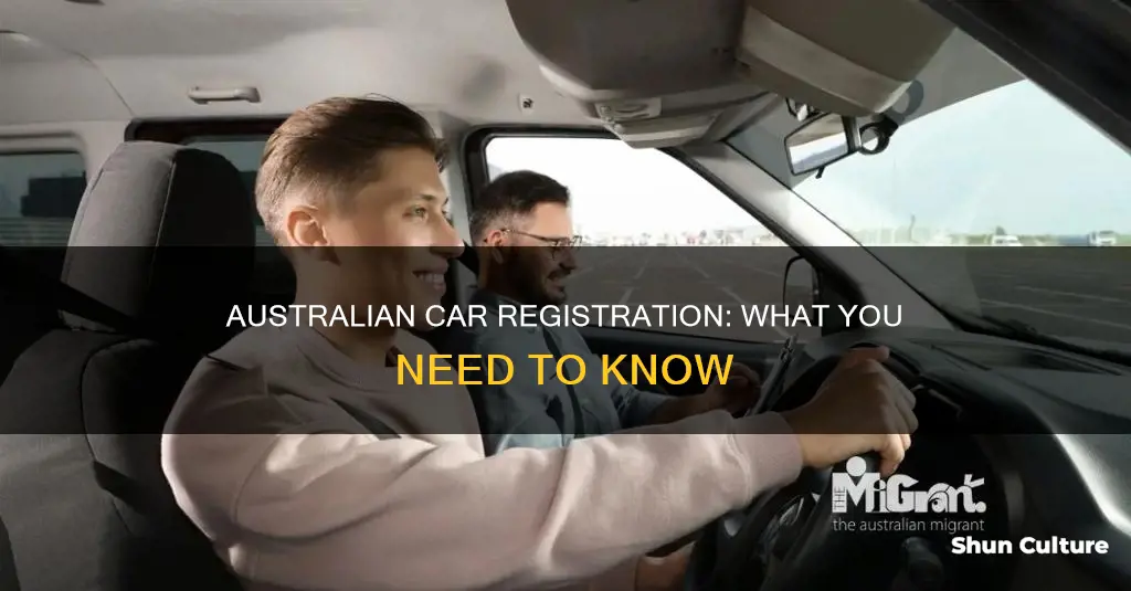 what is australian car registration