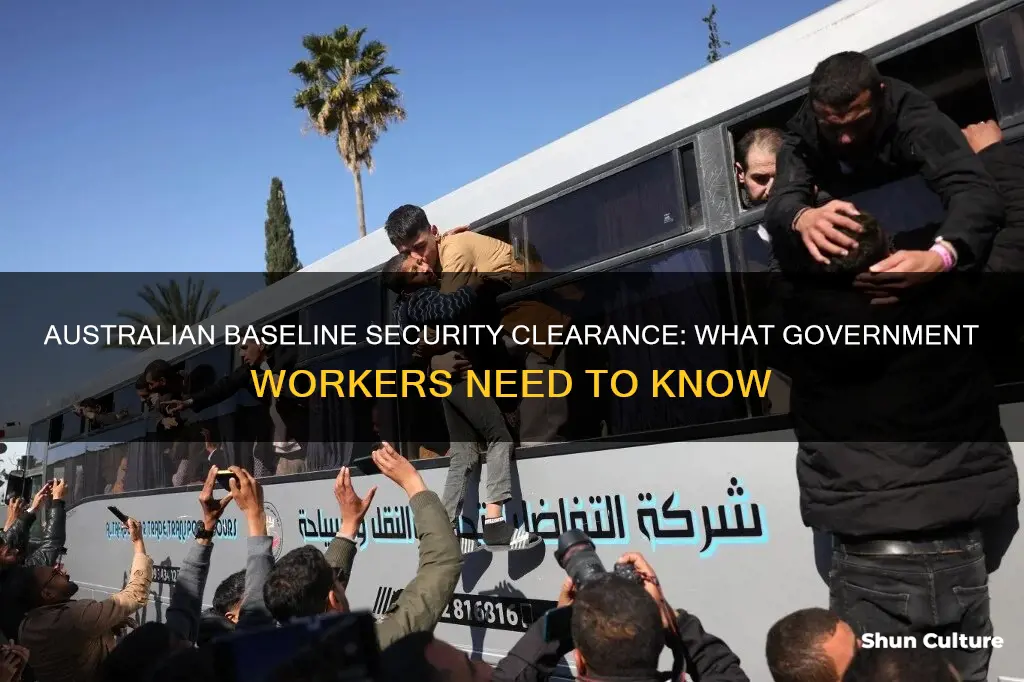 what is australian government baseline security clearance