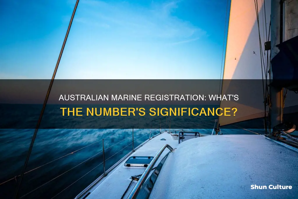 what is australian marine registration on number