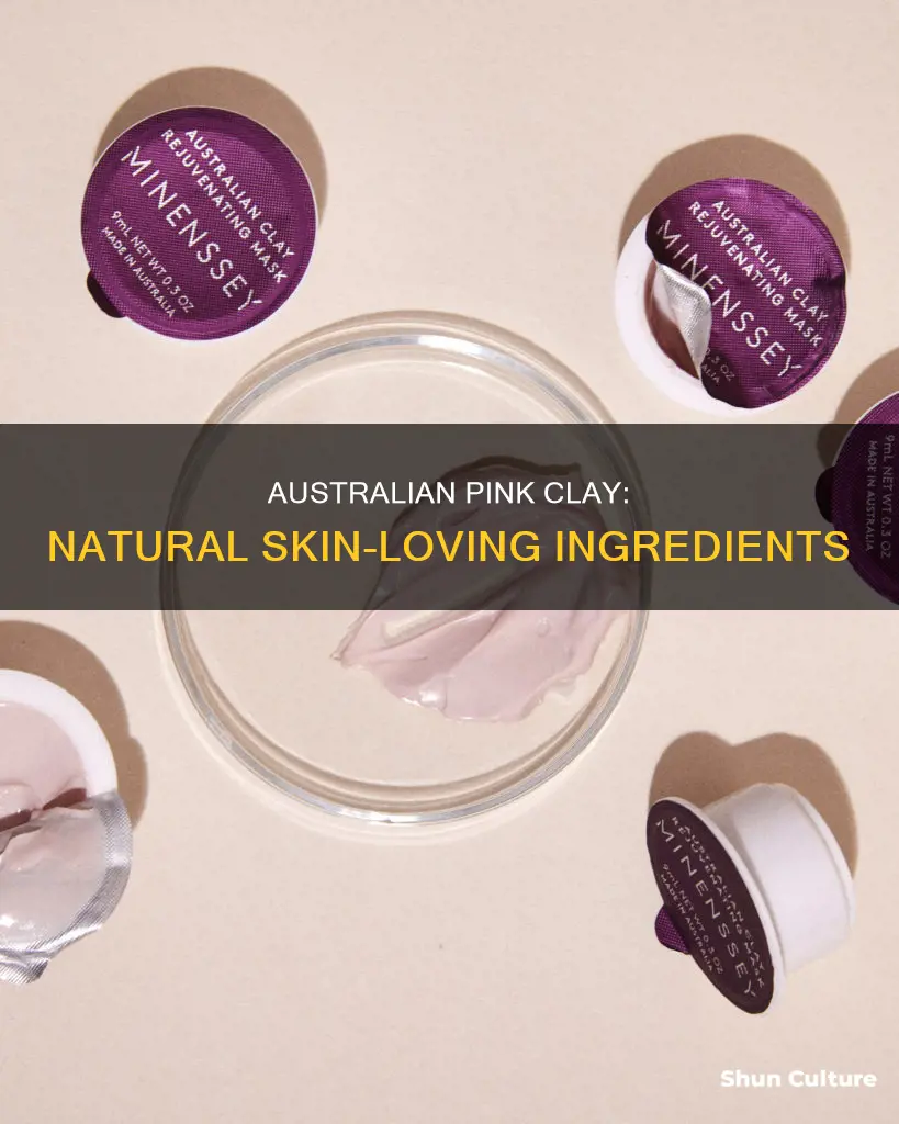 what is australian pink clay made of