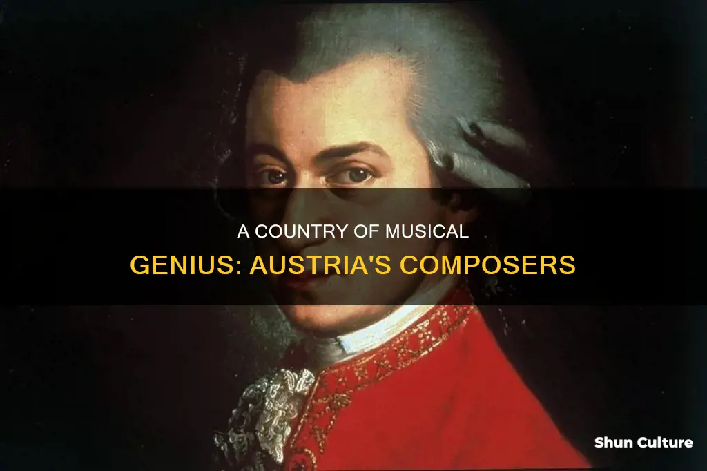 what is austria famous for composers