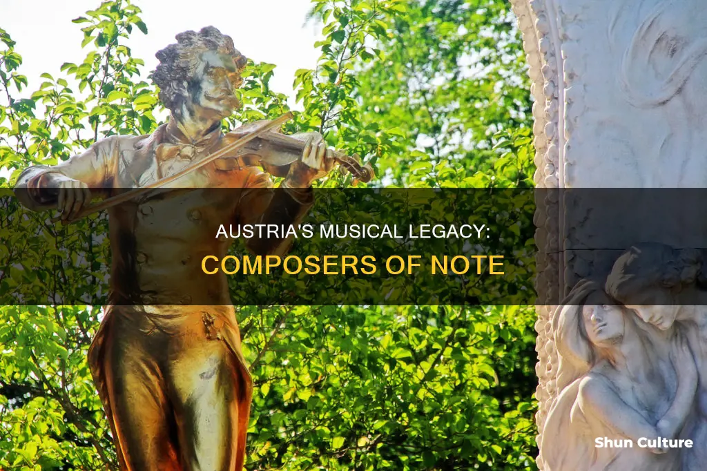 what is austria famous for composers