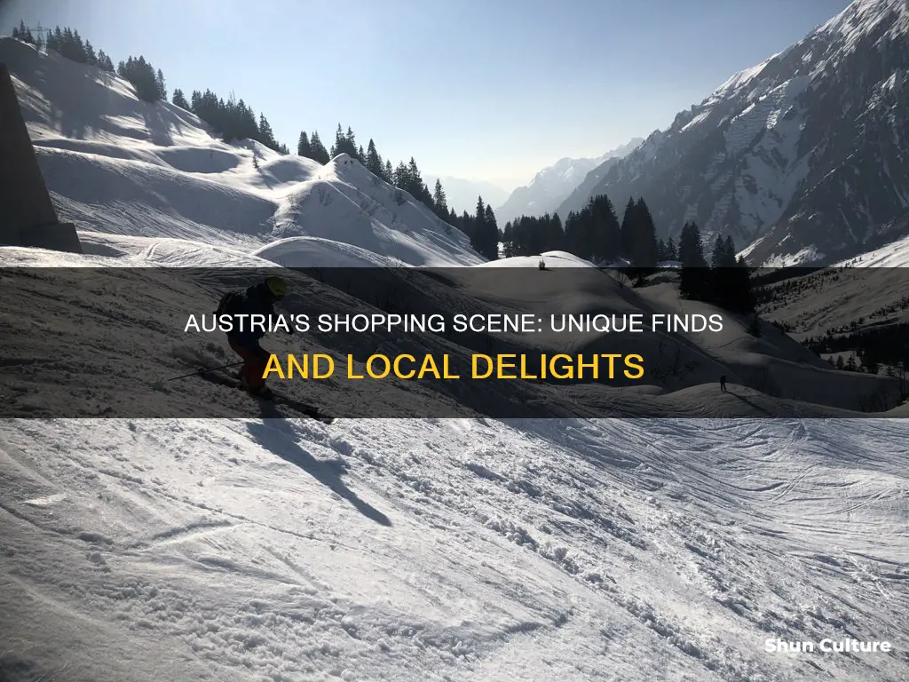 what is austria famous for shopping