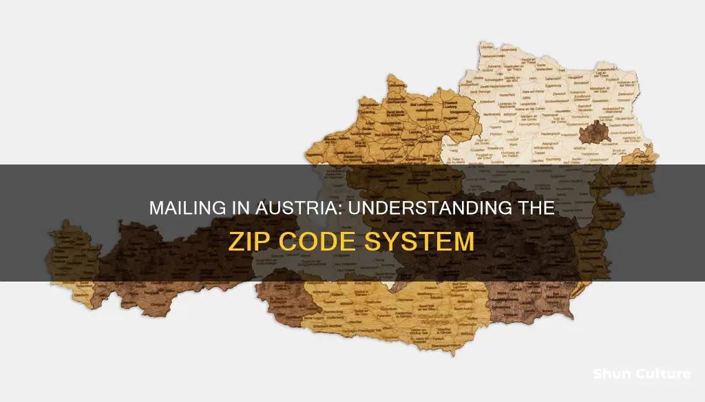 what is austria mailing zip codes