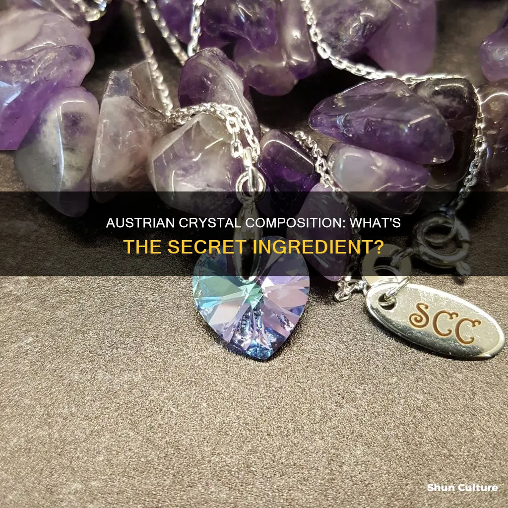 what is austrian crystal made of