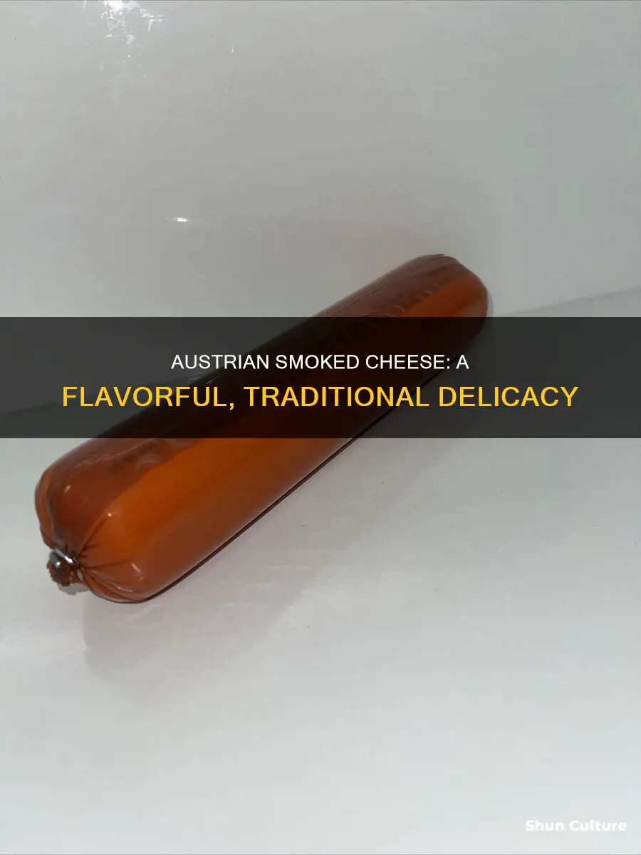 what is austrian smoked cheese