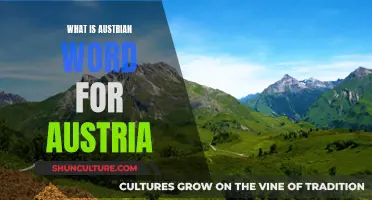 Austria's Nickname: Unveiling the Austrian Word for Their Country