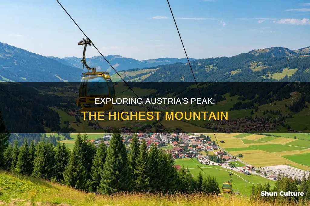 what is austrias highest mountain peak