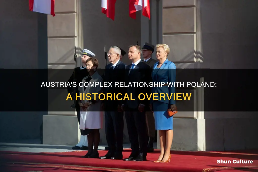 what is austrias rellationship with polad