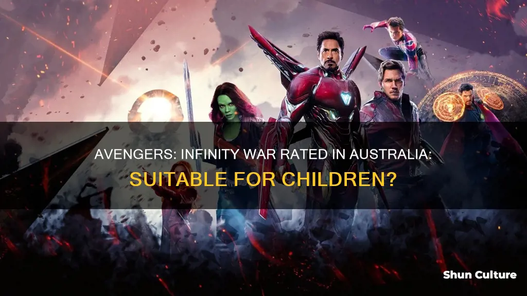what is avengers infinity war rated in australia