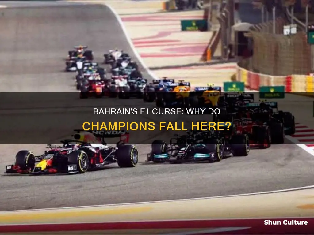 what is bahrain curse f1