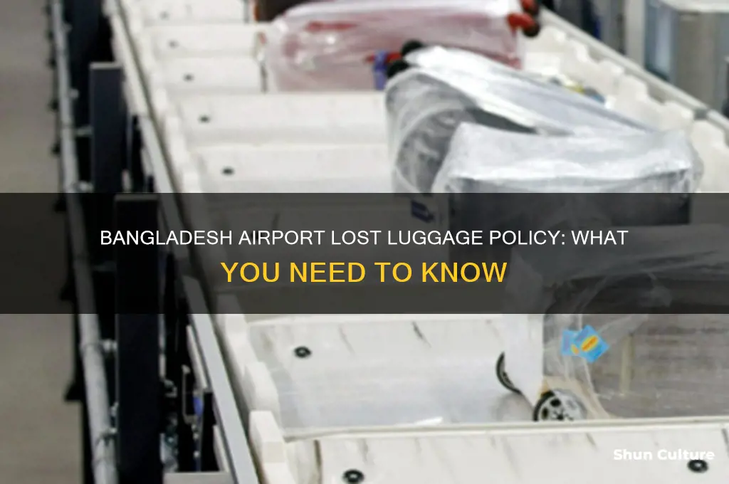 what is bangladesh airport policy on lost luggage