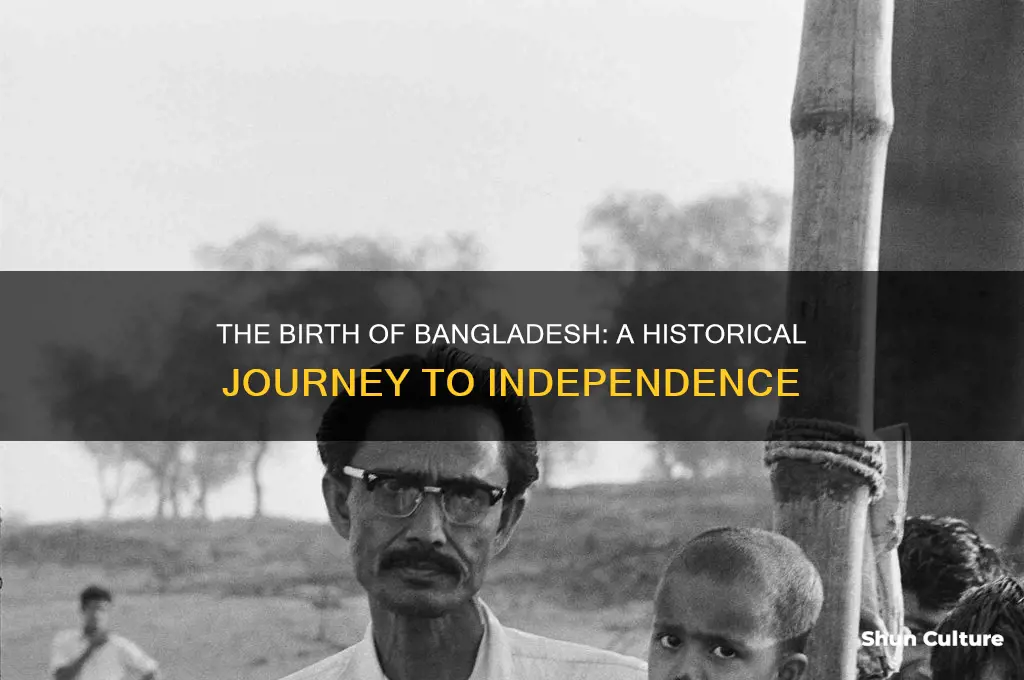 what is bangladesh created from