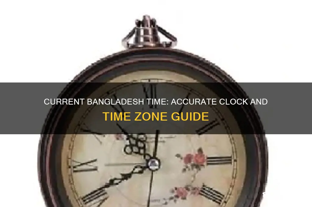 what is bangladesh time now
