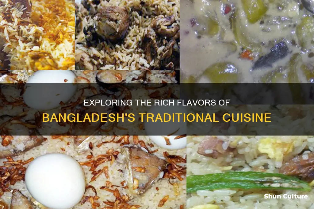what is bangladesh traditional food