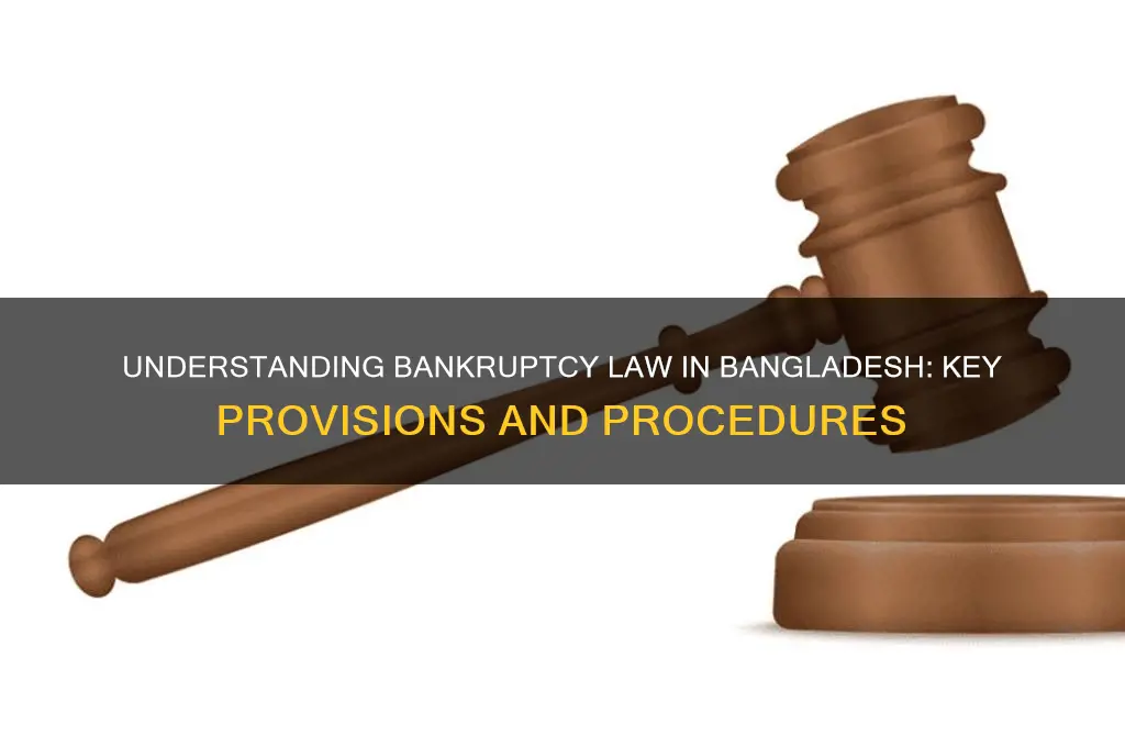 what is bankruptcy law in bangladesh