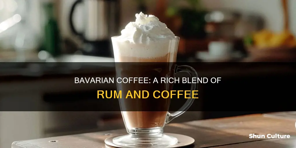 what is bavarian coffee made of