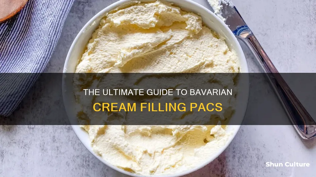 what is bavarian cream filling pac