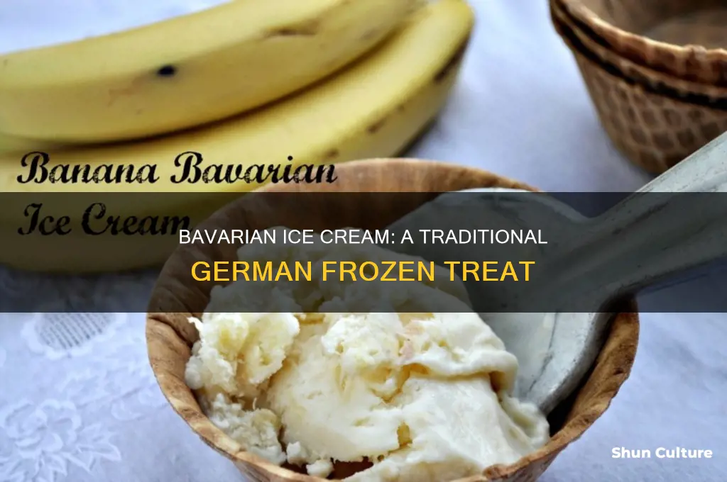 what is bavarian ice cream