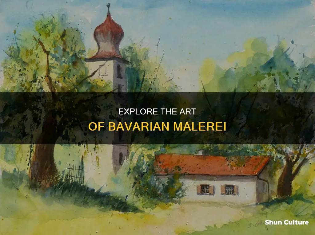 what is bavarian malerei