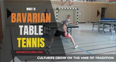 Bavarian Table Tennis: Unique Spin on a Classic Sport