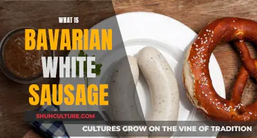 Bavarian White Sausage: A Tasty German Delicacy Explained