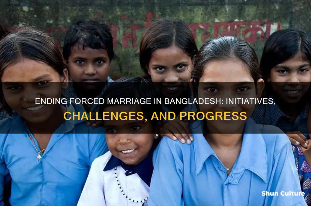 what is being done to end forced marriage in bangladesh